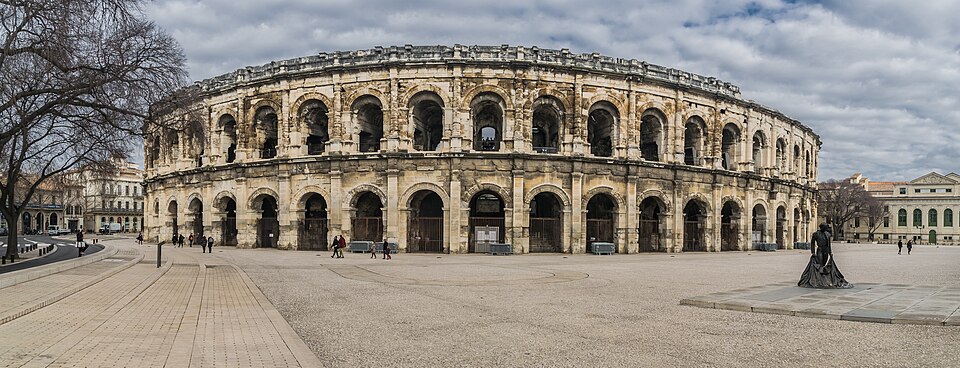 Les arènes de Nîmes