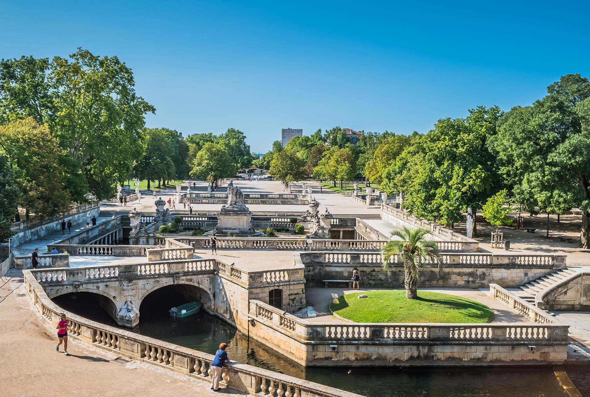 Les Jardins de la Fontaine à Nîmes